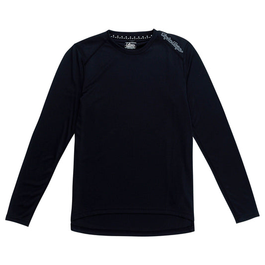 TLD Lilium Langarm-Trikot für Damen Mono, Schwarz