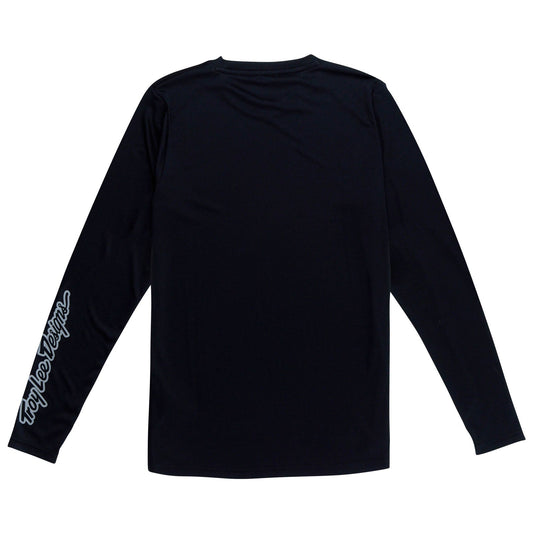 TLD Lilium Langarm-Trikot für Damen Mono, Schwarz