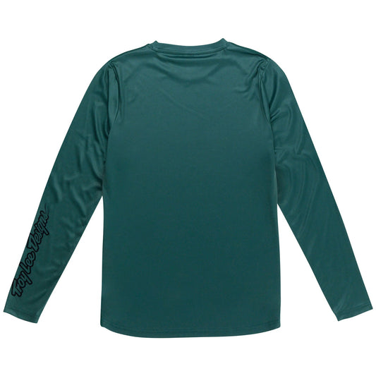 TLD Lilium Langarm-Trikot für Damen Mono, Jadegrün