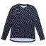 TLD Lilium Langarm-Trikot für Damen Twisted Checkers, Schwarz/Grau