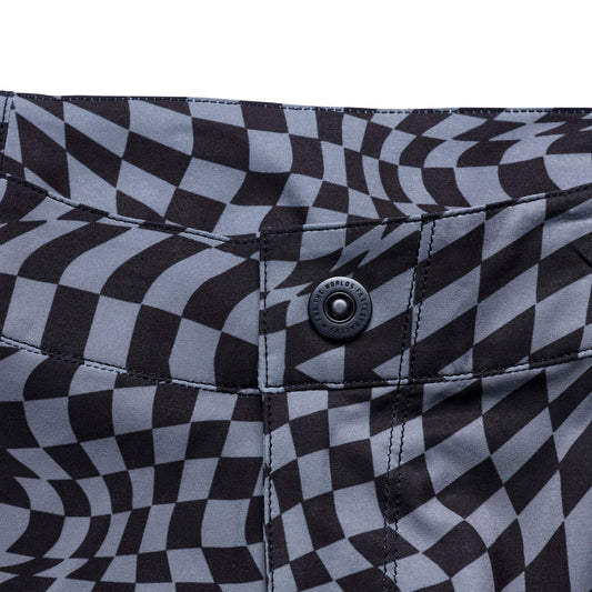 TLD Lilium-Hose für Damen Twisted Checkers, Schwarz