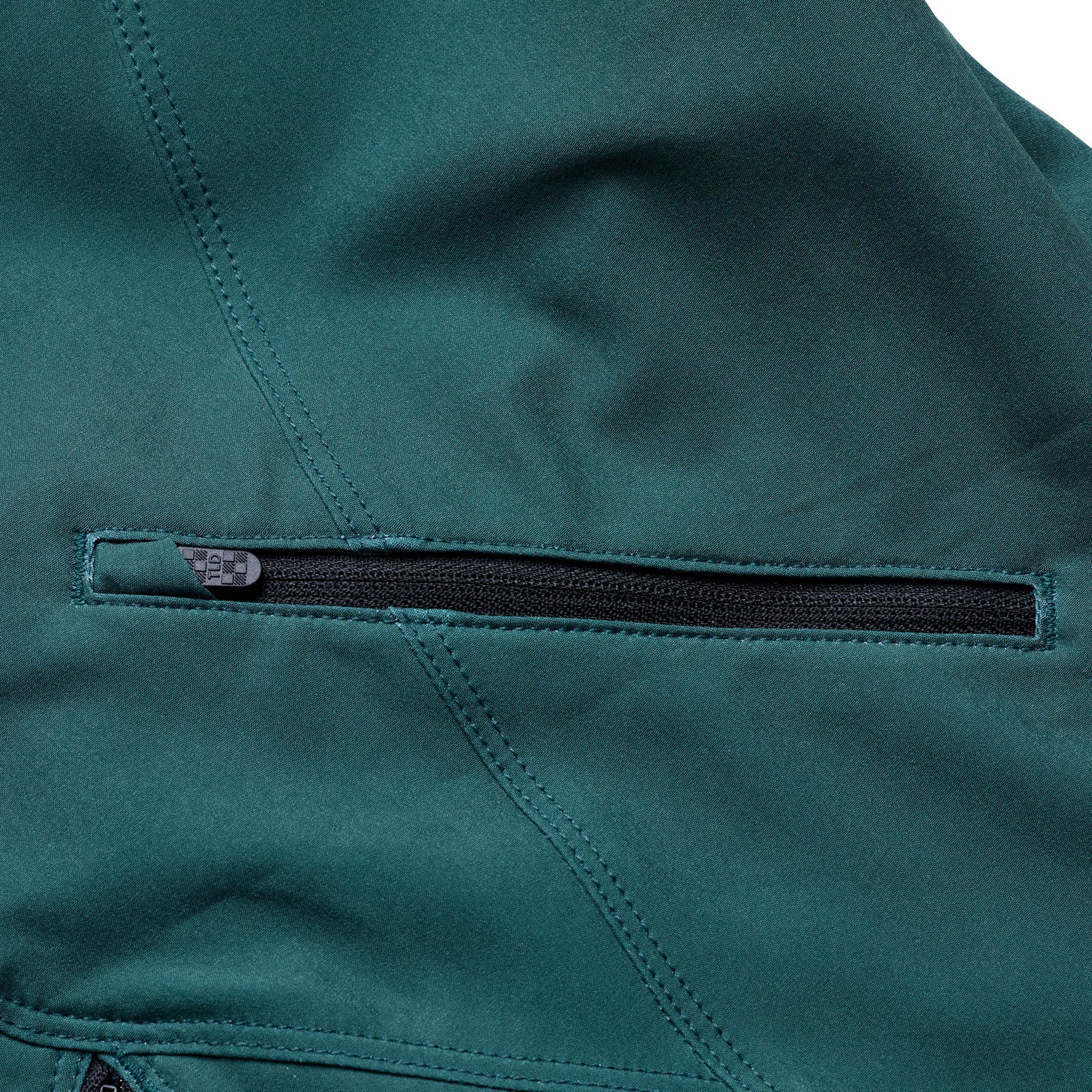 TLD Lilium-Shorts für Damen mit Liner Solid, Jadegrün