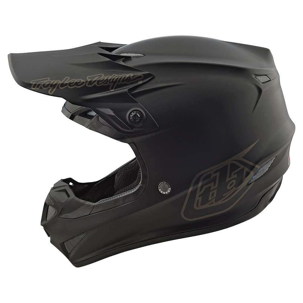 Troy Lee Youth GP Helmet Mono Black