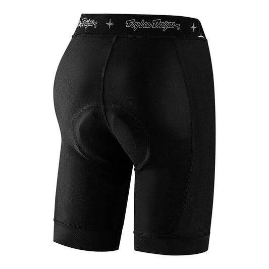 Troy Lee Designs Premium-Mtb-Shorts Mit Innenfutter Für Damen Solid Schwarz