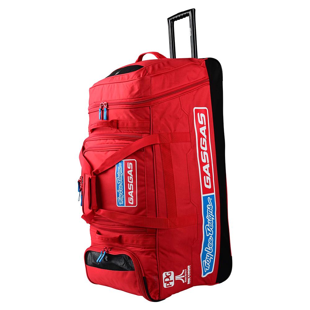 Troy Lee Designs Meridian-Ausrüstungstasche Mit Rollen 2021 Tld Gasgas Team Rot