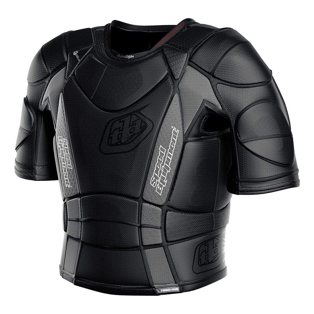 Troy Lee Designs Ups7850 Hw-Shirt (Kurzärmlig) Solid Schwarz