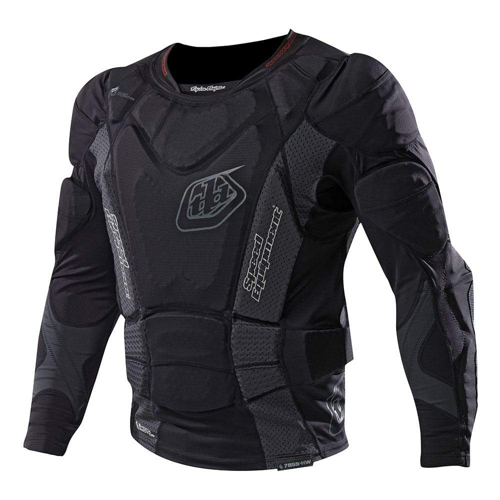 Troy Lee Designs Upl7855 Hw-Shirt (Langärmlig) Solid Schwarz