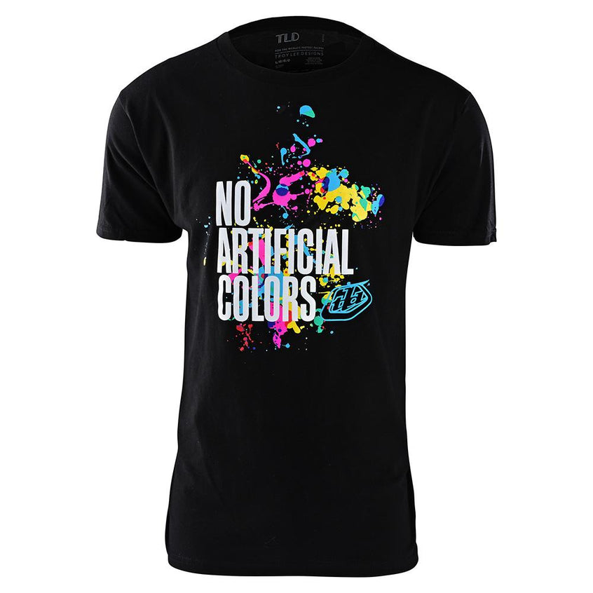 Troy Lee Designs No Artificial Colors-T-Shirt Schwarz