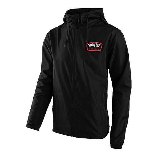 Windbreaker Bolt Patch Schwarz