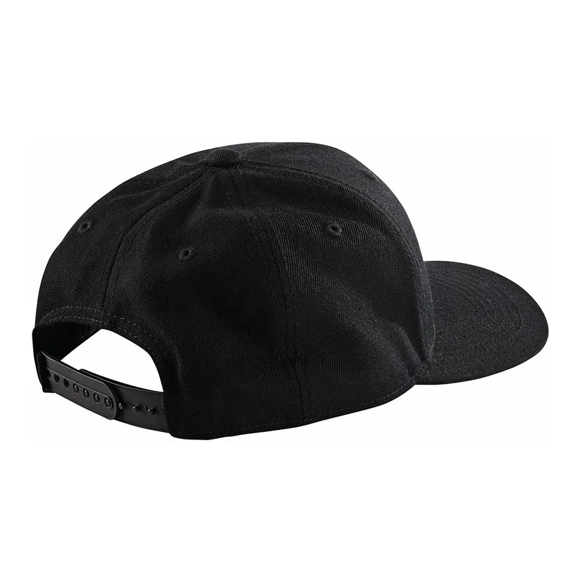 Crop-Mütze mit Snapback, schwarz/charcoal