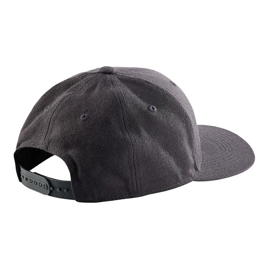 Crop-Mütze mit Snapback, grau/charcoal