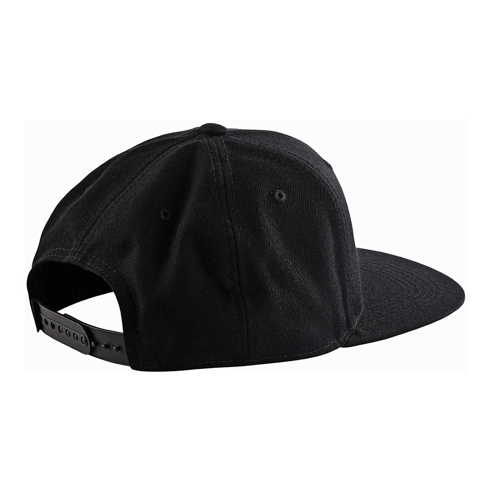 Troy Lee Snapback Hat Slice Black / White