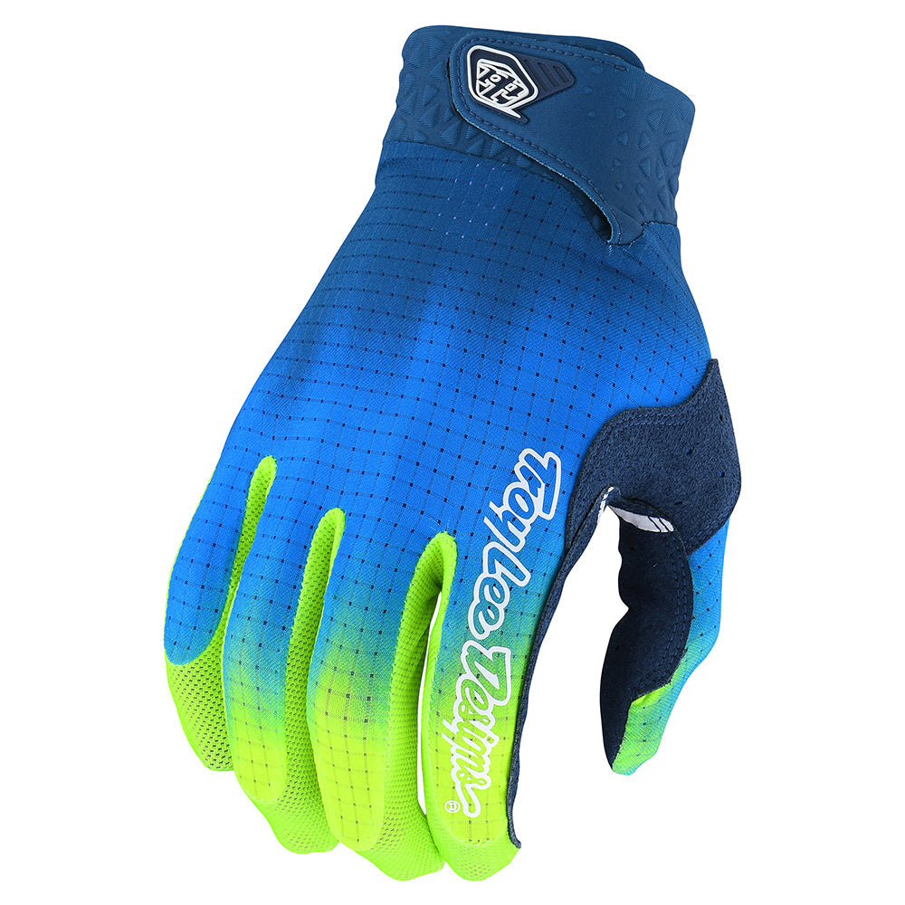 Troy Lee AIR GLOVE JET FUEL Navy/Yellow