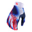 Troy Lee Youth Air Glove Lucid White / Blue