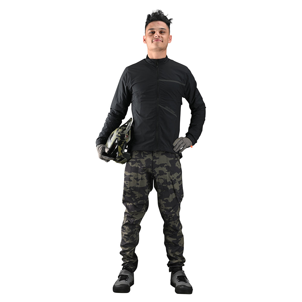 Troy Lee Shuttle Jacket Solid Black