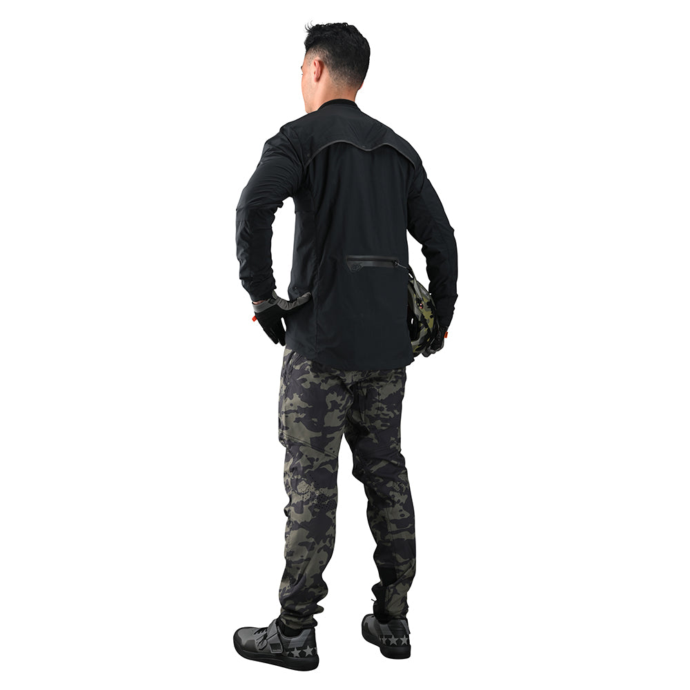 Troy Lee Shuttle Jacket Solid Black