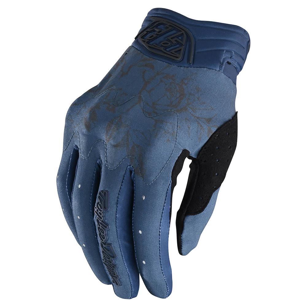 Troy Lee Designs Gambit-Handschuhe Für Damen Floral Blau