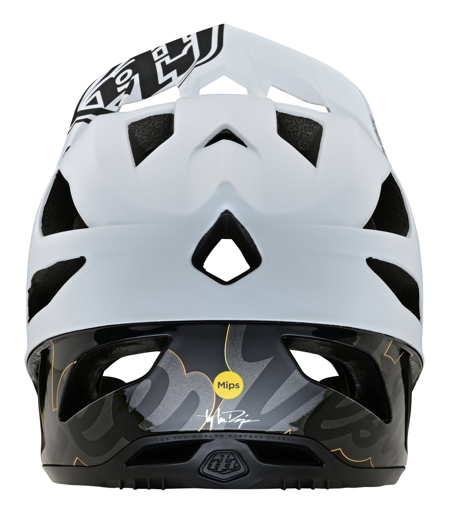 Troy Lee Stage Helmet W/MIPS Signature White