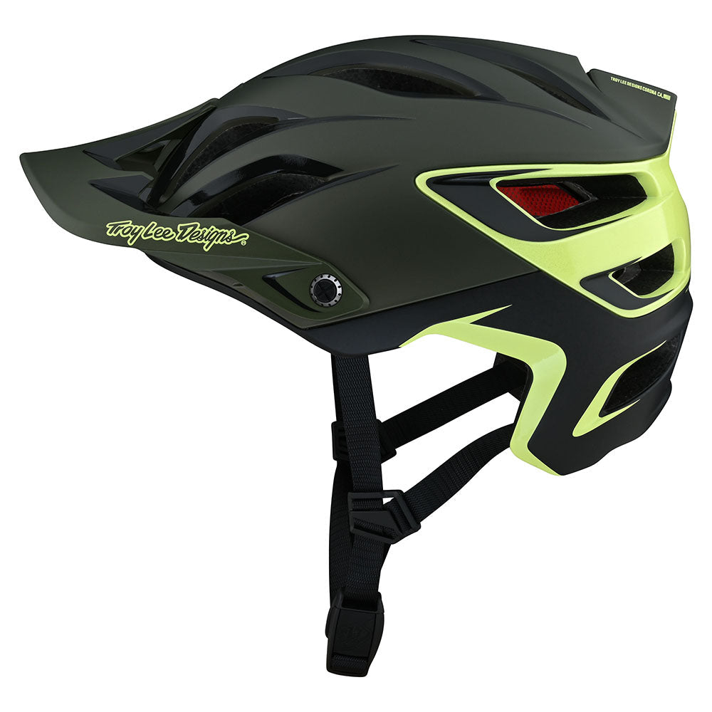 Troy Lee Designs A3-Helm Uno Glass Green