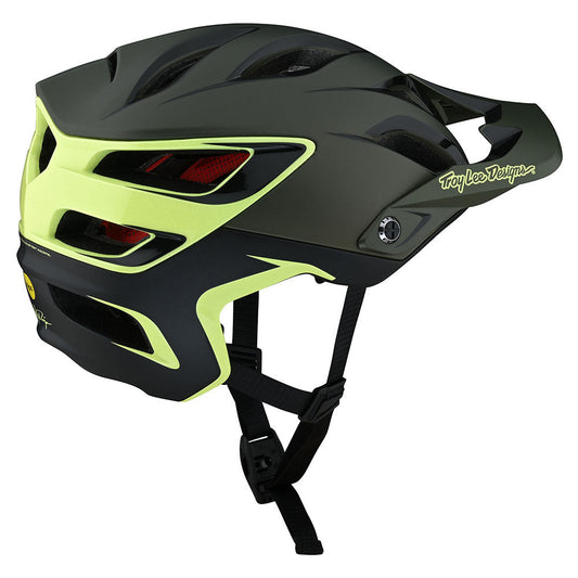 Troy Lee Designs A3-Helm Uno Glass Green