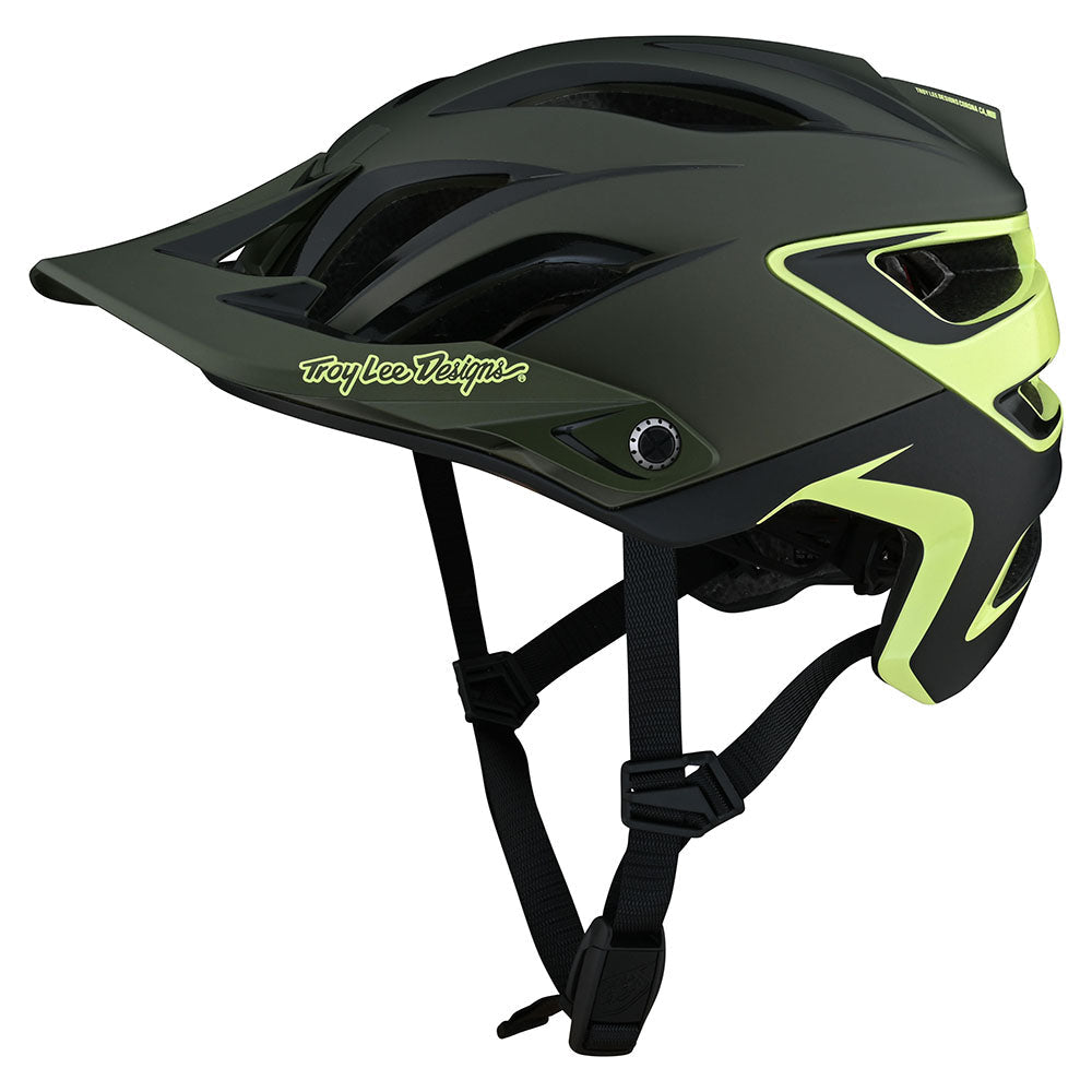 Troy Lee Designs A3-Helm Uno Glass Green