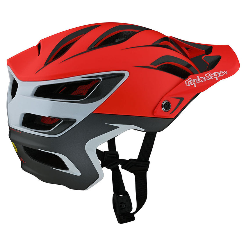 Troy Lee Designs A3-Helm Uno Rot