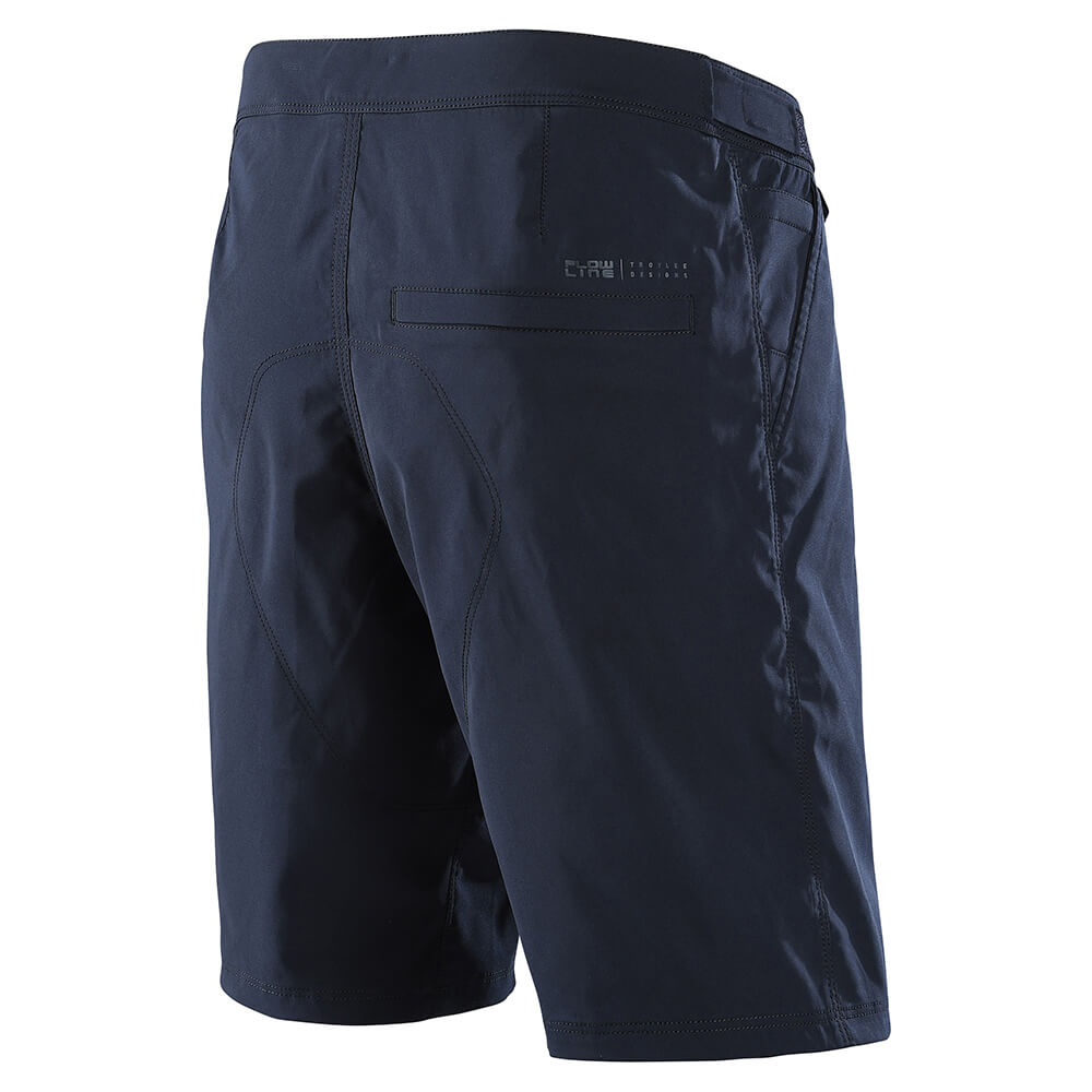 Troy Lee Designs Flowline Shifty-Shorts (Ungefüttert) Solid Schwarz