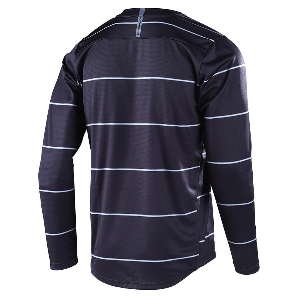 Troy Lee Designs Flowline-Trikot (Langärmlig) Revert Schwarz