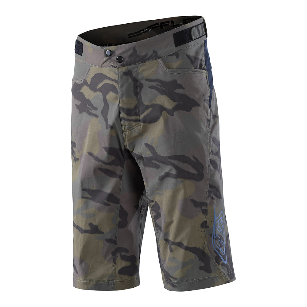 Troy Lee Designs Flowline-Shorts Mit Innenfutter Spray Army