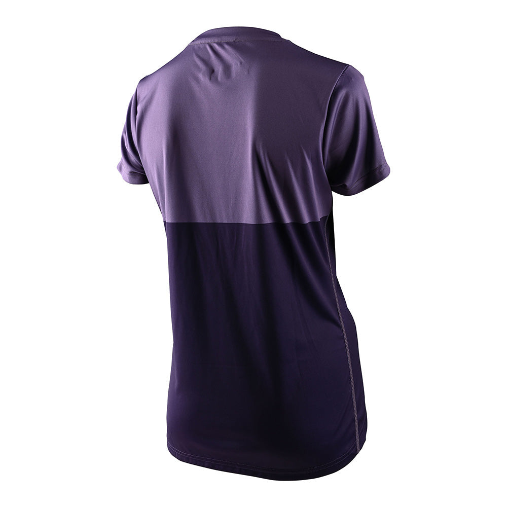 Troy Lee Designs Lilium-Trikot Für Damen (Kurzärmlig) Block Orchid/Purple