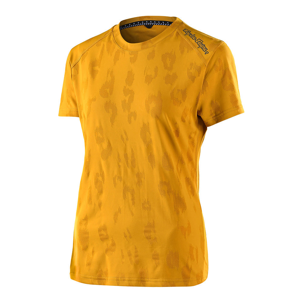 Troy Lee Designs Lilium-Trikot Für Damen (Kurzärmlig) Jacquard Honey