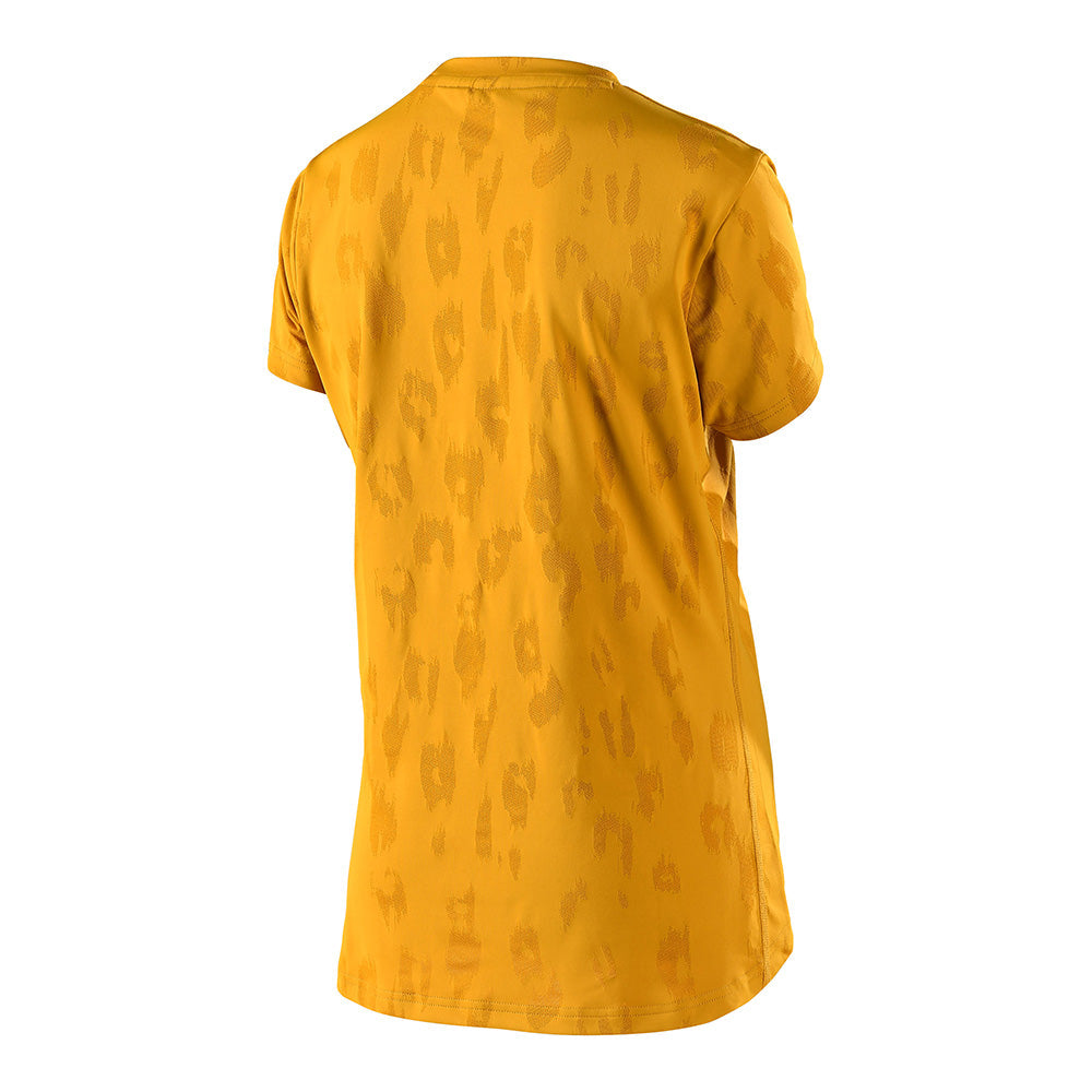 Troy Lee Designs Lilium-Trikot Für Damen (Kurzärmlig) Jacquard Honey