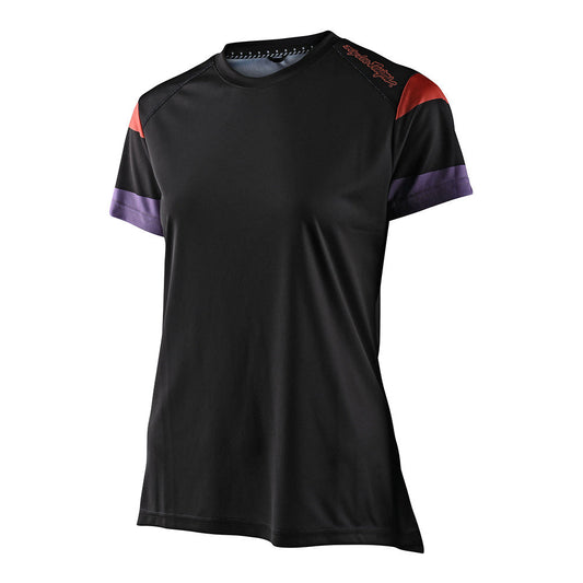 Troy Lee WOMENS LILIUM SHORT SLEEVE JERSEY Black