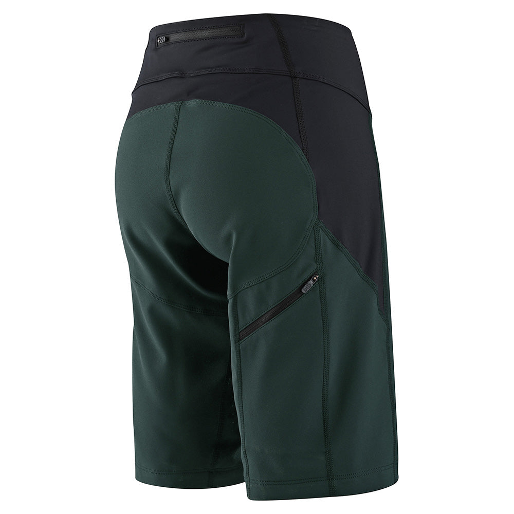 Troy Lee Designs Luxe-Shorts Für Damen (Ungefüttert) Solid Steel Green