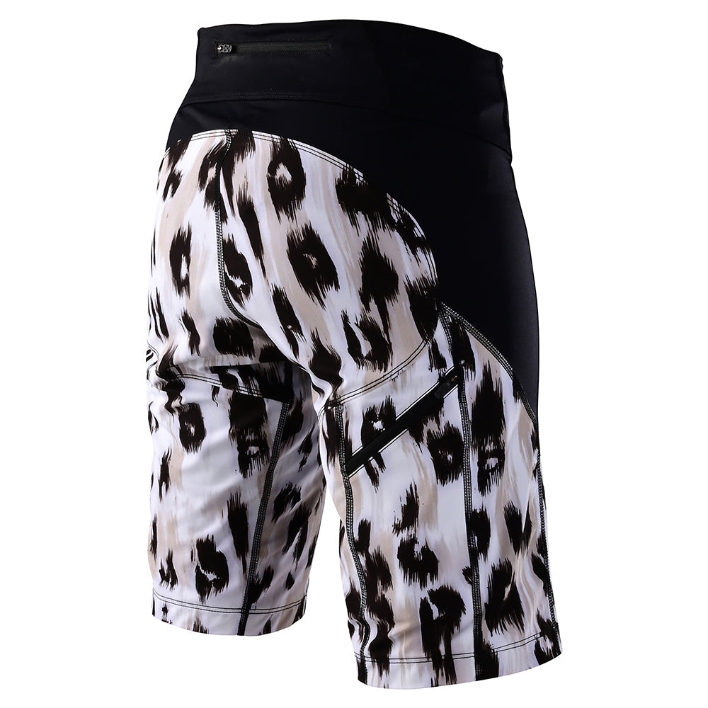 Troy Lee Designs Luxe-Shorts Für Damen (Ungefüttert) Wild Cat Weiß