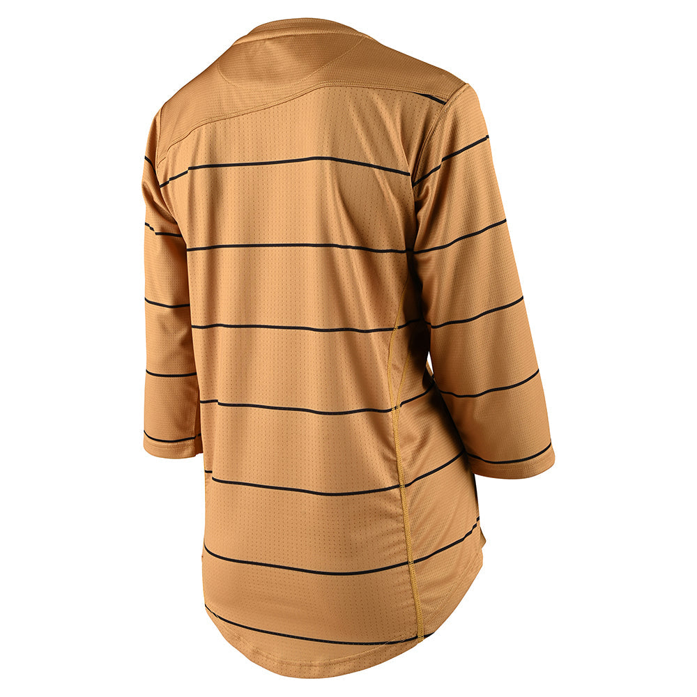 Troy Lee Designs Mischief-Trikot Für Damen (Langärmlig) Pinstripe Honey