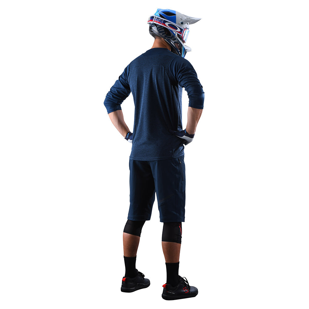 Troy Lee Designs Ruckus-Shorts Mit Innenfutter Solid Dark Slate Blue
