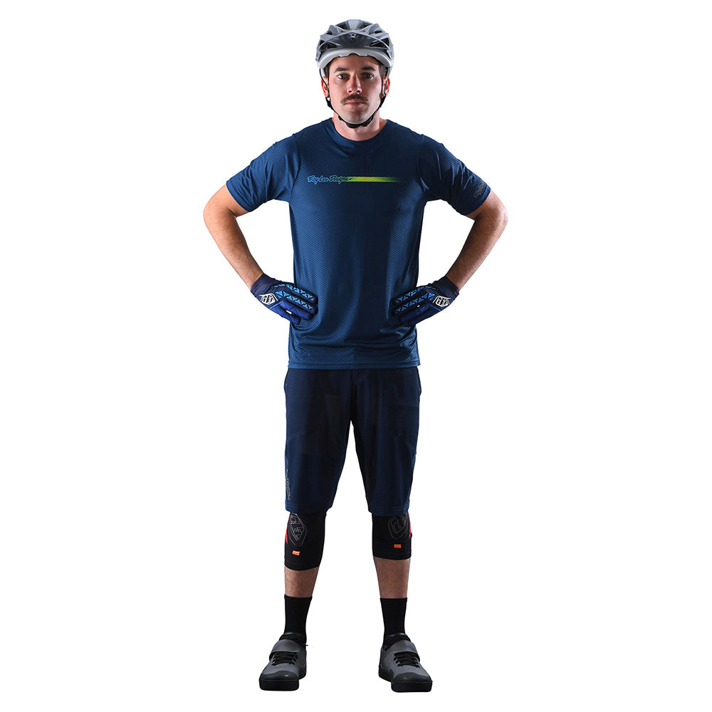 Troy Lee Designs Skyline Air-Shorts Mit Innenfutter Solid Dark Slate Blue