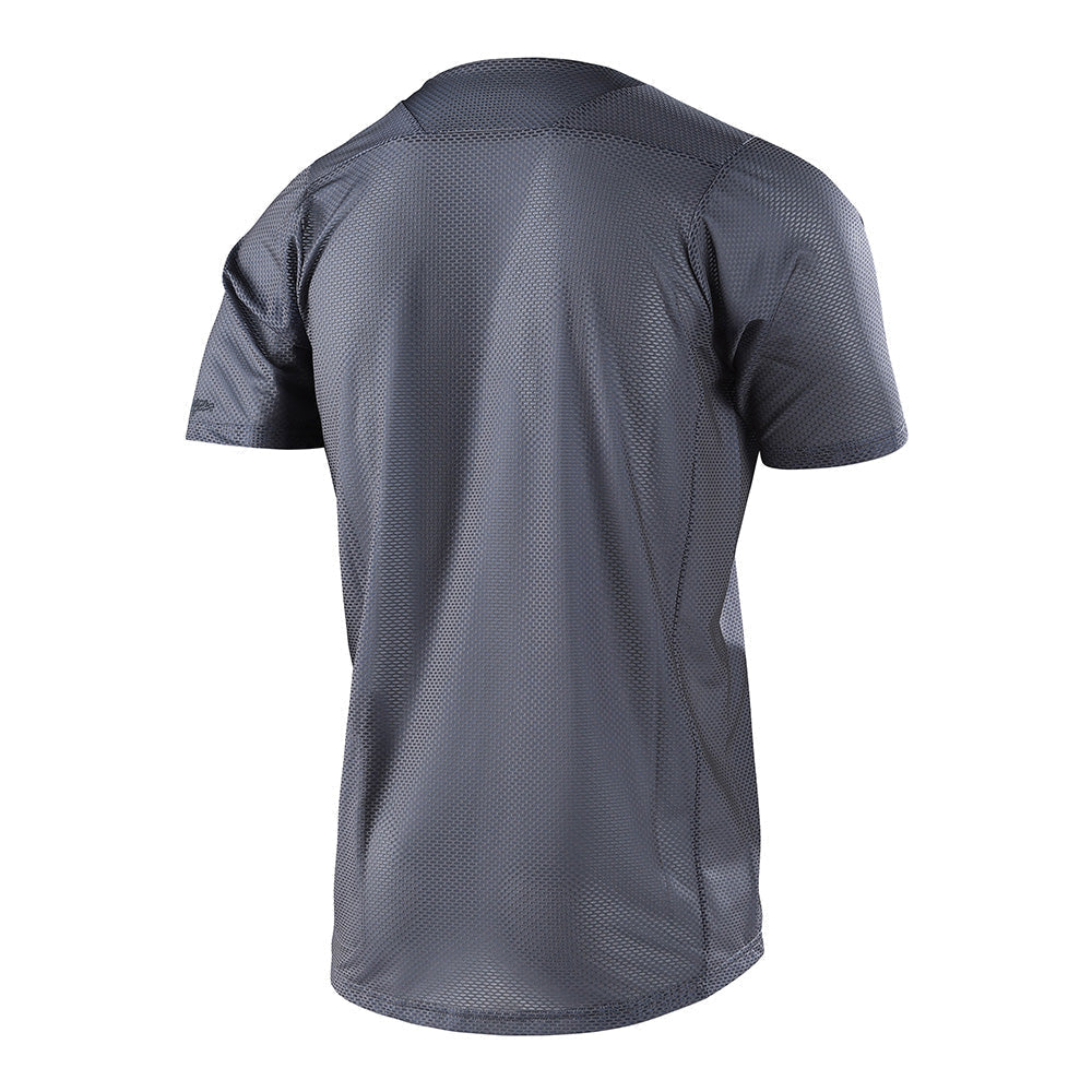 Troy Lee Designs Skyline Air-Trikot (Kurzärmlig) Channel Grau