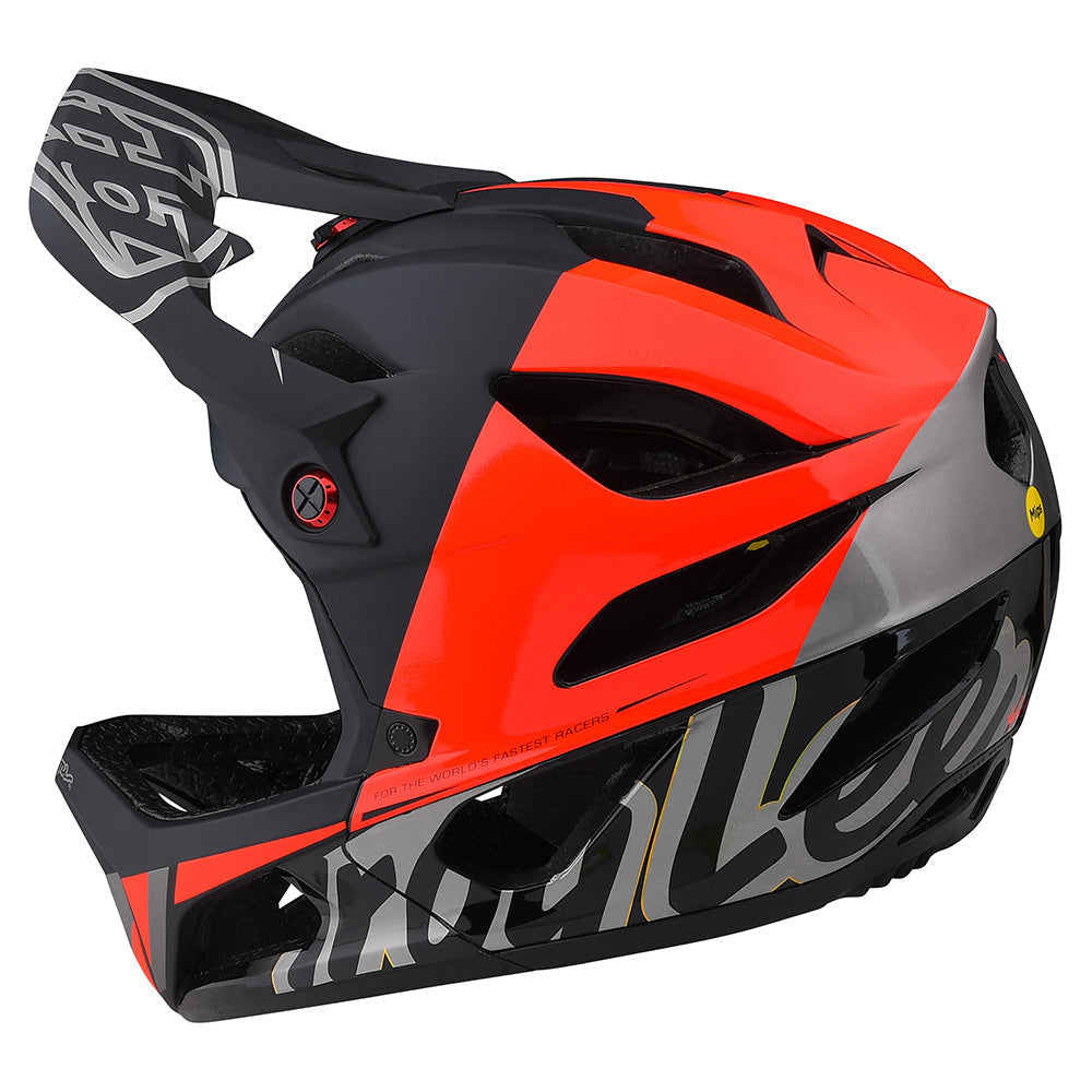 Troy Lee Designs Stage-Helm Nova Glo Red