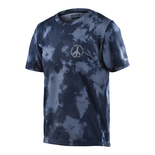 Troy Lee YOUTH FLOWLINE SHORT SLEEVE JERSEY PLOT Charcoal