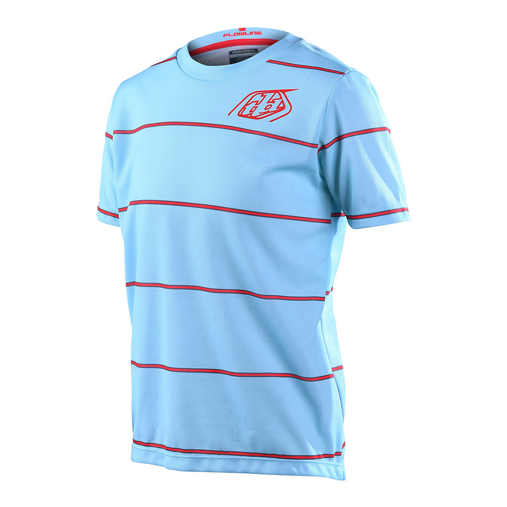 Troy Lee Designs Flowline-Trikot Für Kinder (Kurzärmlig) Revert Water