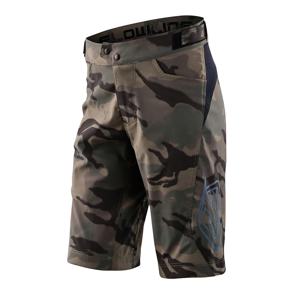 Troy Lee Designs Flowline-Shorts Für Kinder (Ungefüttert) Spray Army