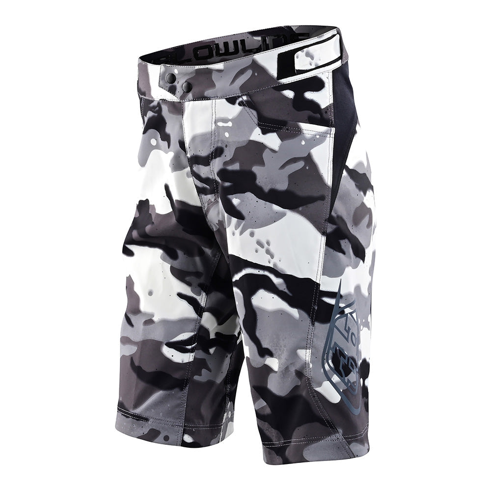 Troy Lee Designs Flowline-Shorts Für Kinder (Ungefüttert) Spray Weiß
