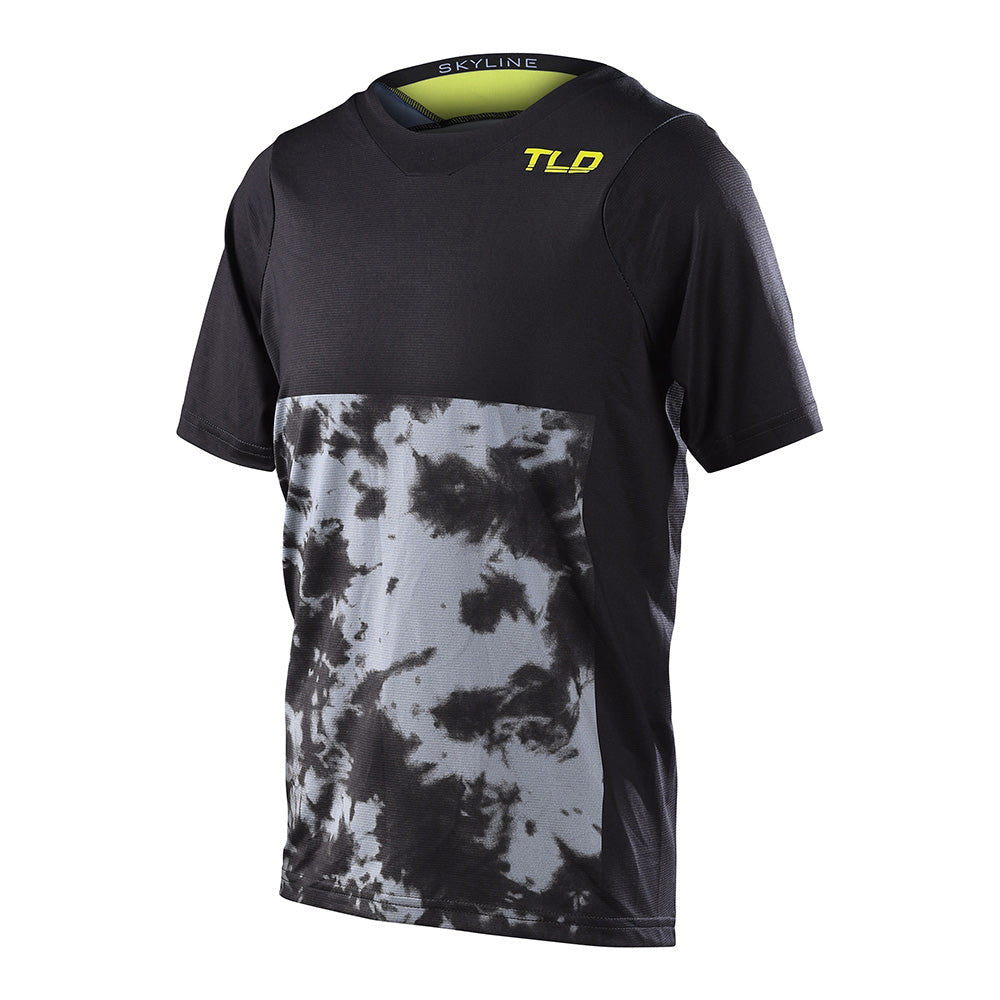 Troy Lee Designs Skyline-Trikot Für Kinder (Kurzärmlig) Breaks Charcoal