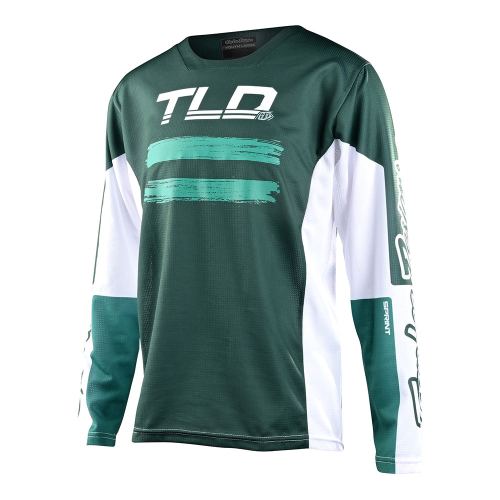 Troy Lee YOUTH SPRINT JERSEY MARKER JUNGLE/IVY