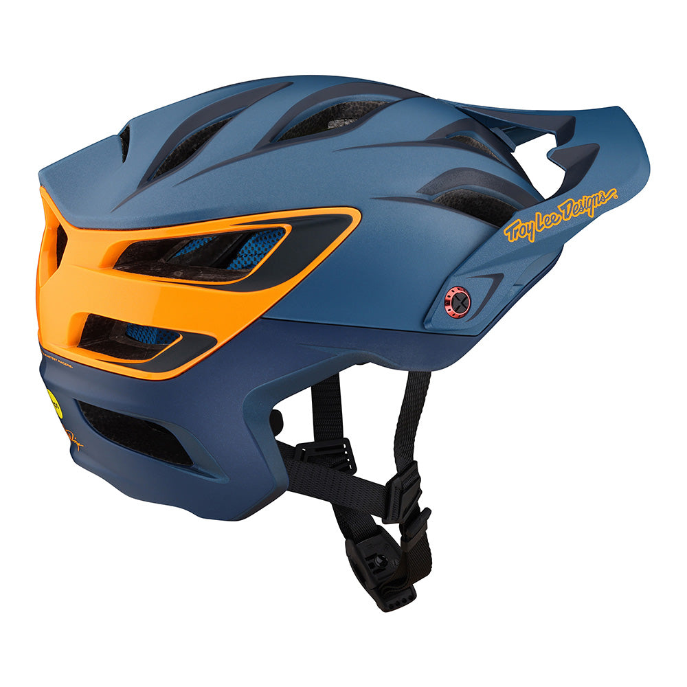 Troy Lee A3 Helmet W/MIPS Uno Blue