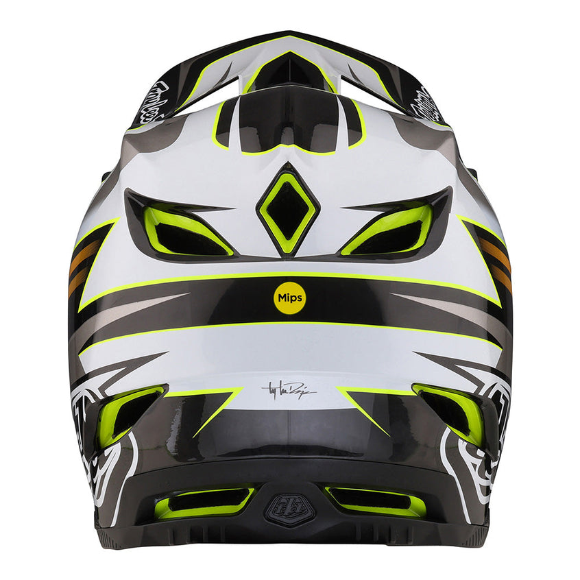 Troy Lee D4 Carbon Helmet W/MIPS Saber Grey