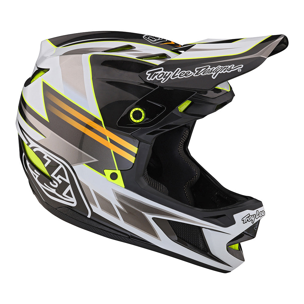 Troy Lee D4 Carbon Helmet W/MIPS Saber Grey