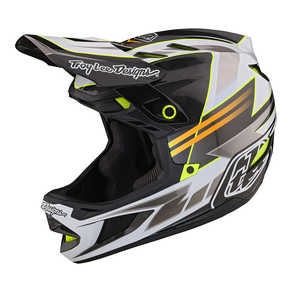 Troy Lee D4 Carbon Helmet W/MIPS Saber Grey